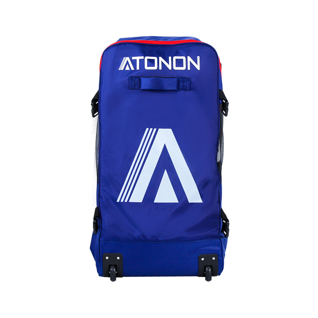 Run Wave Premium Universal Inflatable Paddleboard/SUP Bag - Easy Carry Backpack - Includes Built-in Paddle Storage , Blue with Roll R