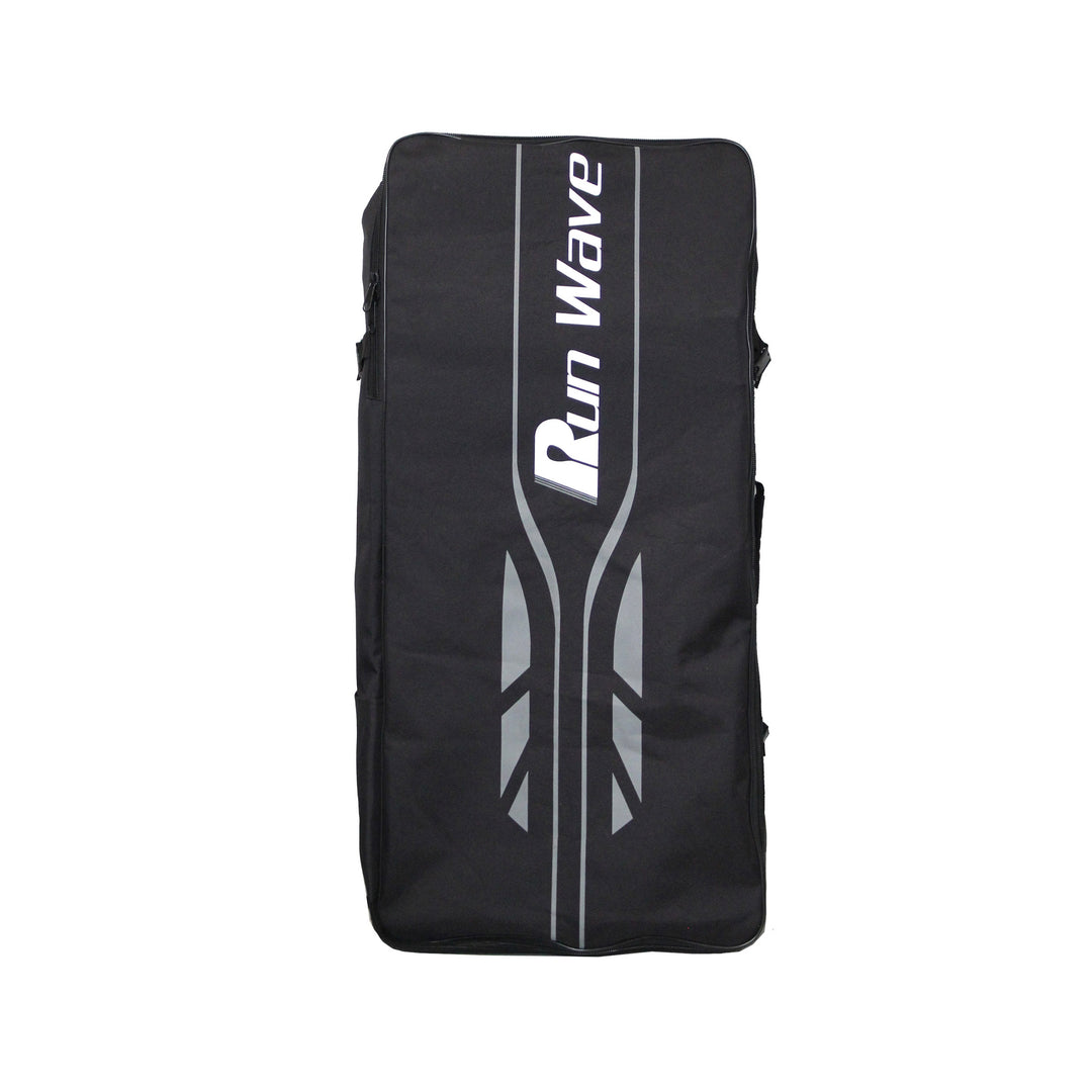 Run Wave Premium Universal Inflatable Paddleboard/SUP Bag - Easy Carry Backpack - Includes Built-in Paddle Storage , Black R
